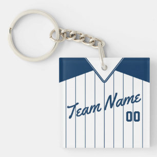  Baseball Softball Jersey Keyring Sleutelhanger