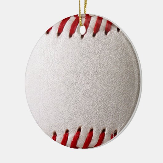 Baseball Softball Keramisch Ornament (Links)