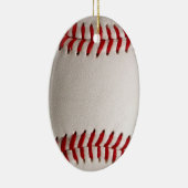 Baseball Softball Keramisch Ornament (Rechts)
