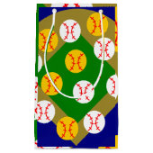 Baseball/Softball Klein Cadeauzakje (Voorkant)