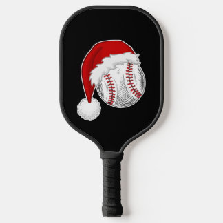 Baseball, Softball-liefhebbers - Pet met kerstkers Pickleball Paddle
