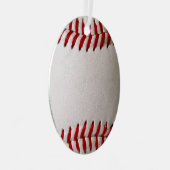 Baseball Softball Metalen Ornament (Voorkant Rechts)