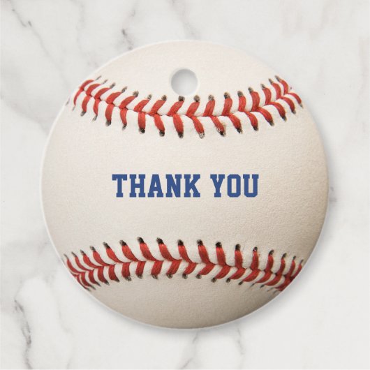 Baseball Softball Paar Foto Dank u Bedankjes Labels (Voorkant)