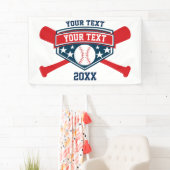 Baseball Softball personaliseren Spandoek (Insitu)