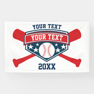 Baseball Softball personaliseren Spandoek