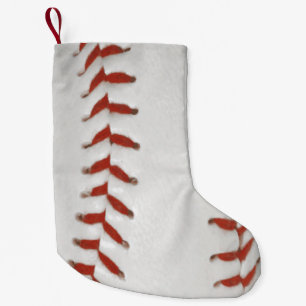 Baseball Softball Print Patroon Achtergrond Kleine Kerstsok