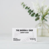 Baseball Softball Sportthema Visitekaartje (Staand voorkant)
