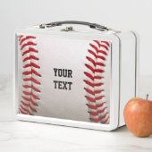 Baseball Softball Steekwerk Aangepaste Tekst (In situ)