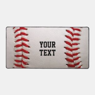 Baseball Softball Steekwerk Aangepaste Tekst Bureaumat