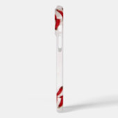 Baseball Softball Steekwerk Aangepaste Tekst Case-Mate iPhone Case (Achterkant / Links)