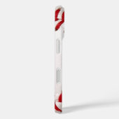 Baseball Softball Steekwerk Aangepaste Tekst Case-Mate iPhone Case (Achterkant / Rechts)