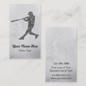  Baseball Softball-Visitekaartjes Temperatuur Visitekaartje (Voorkant / Achterkant)