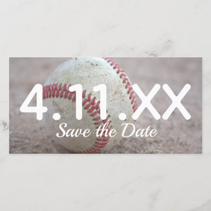 Baseball sparen de Datum Save The Date