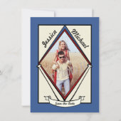 Baseball sparen de Datum Save The Date (Voorkant)