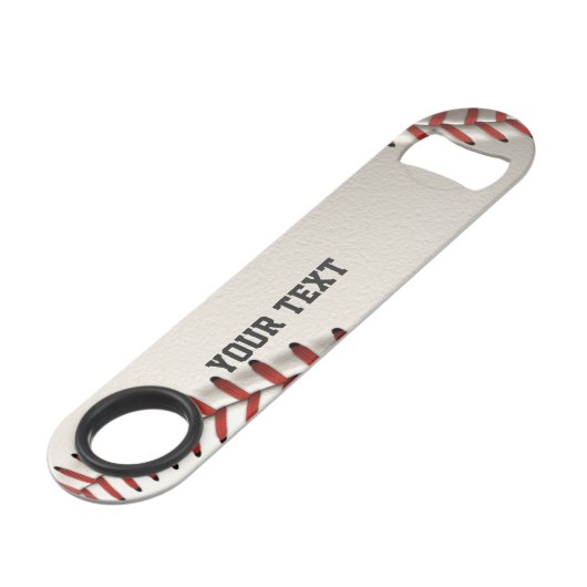 Baseball Speed Flessenopener (Achterkant Gekanteld)