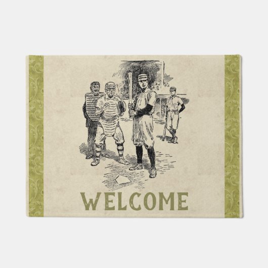 Baseball:Speldeuren Deurmat (Voorkant)