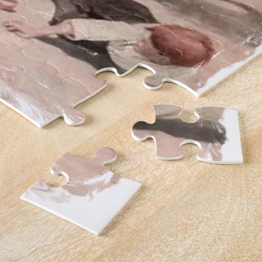 Baseball spelen legpuzzel (Zijkant)