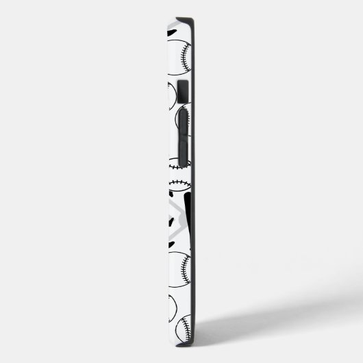 Baseball spelen patroon.w Case-Mate iPhone case (Achterkant / Links)