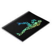 Baseball-speler Notitieboek (Linkerzijde)