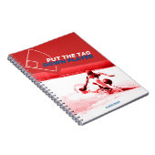 Baseball speler Notitieboek (Rechterzijde)