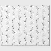 Baseball-spelers AANGEPASTE ACHTERGRONDKLEUR Cadeaupapier (Vlak)