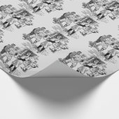 Baseball:spelers Cadeaupapier (Hoek)