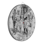 Baseball:spelers Dartbord (Voorkant Links)