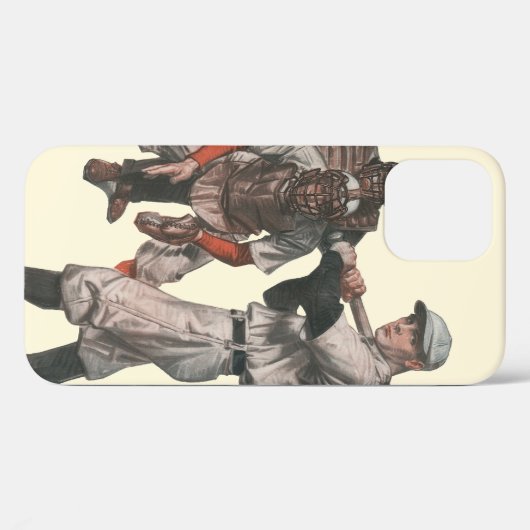 Baseball-spelers in sport Case-Mate iPhone Case (Achterkant (horizontaal))