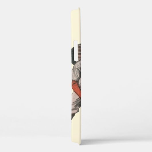  Baseball-spelers in sport Case-Mate iPhone Case (Achterkant / Rechts)