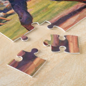  Baseball-spelers in sport in een game Legpuzzel (Zijkant)