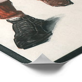  Baseball-spelers in sport Poster (Hoek)