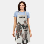 Baseball-spelers in sport Schort (Gedragen)