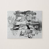 Baseball:spelers Legpuzzel (Horizontaal)