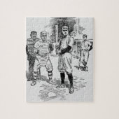 Baseball:spelers Legpuzzel (Verticaal)