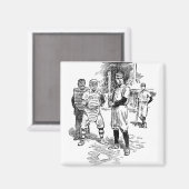 Baseball:spelers Magneet (Voorkant / Achterkant)