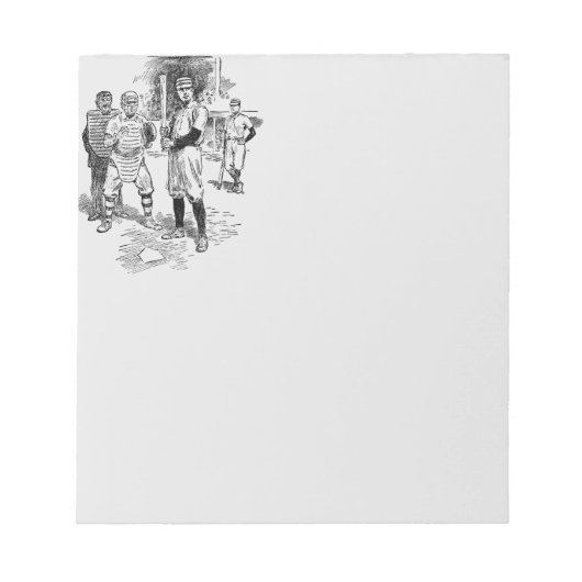 Baseball:spelers Notitieblok (Voorkant)