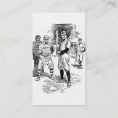 Baseball:spelers Visitekaartje (Achterkant)