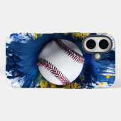 Baseball Splash iPhone / iPad hoesje (Achterkant (horizontaal))