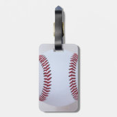 Baseball-sport Bagagelabel (Achterkant verticaal)