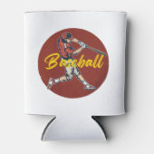 Baseball Sport Blikjeskoeler (Voorkant)