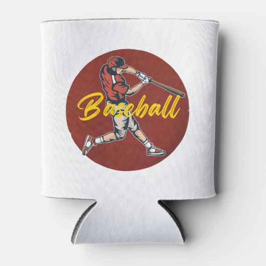 Baseball Sport Blikjeskoeler (Voorkant)