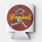 Baseball Sport Blikjeskoeler (Achterkant)
