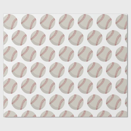 Baseball-sport Cadeaupapier (Vlak)