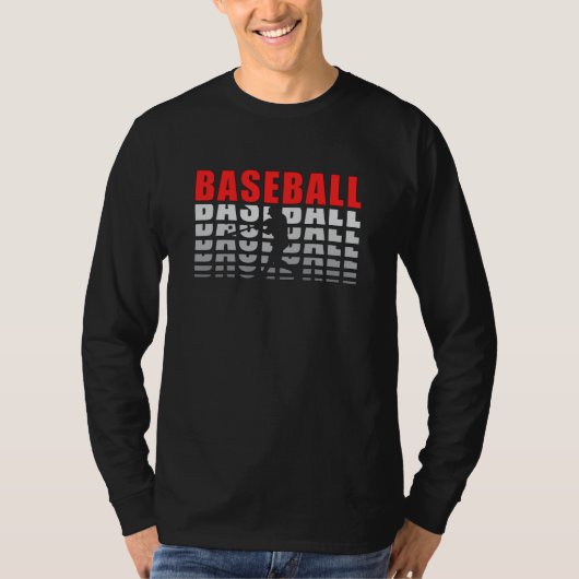 Baseball-sport Catcher Pitcher Bat Funny Gift T-shirt (Voorkant)