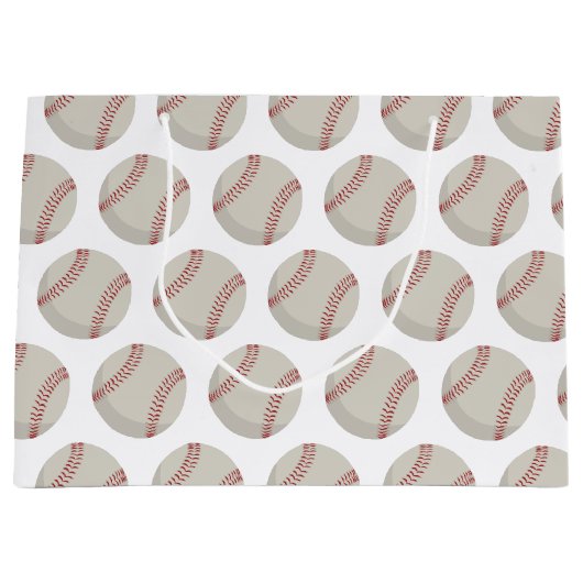 Baseball-sport Groot Cadeauzakje (Voorkant)