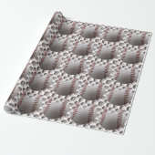 Baseball sport inpakpapier (Uitgerold)