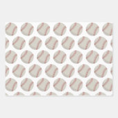 Baseball-sport Inpakpapier Vel (Voorkant 2)