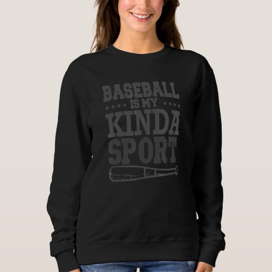Baseball sport is m'n topsport trui (Voorkant)
