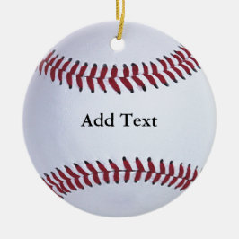 Baseball-sport Keramisch Ornament