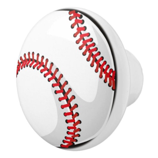Baseball-sport Keramische Knop (Rechts)